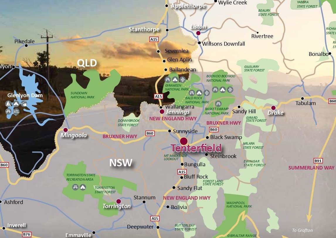 Maps Tenterfield Shire Council