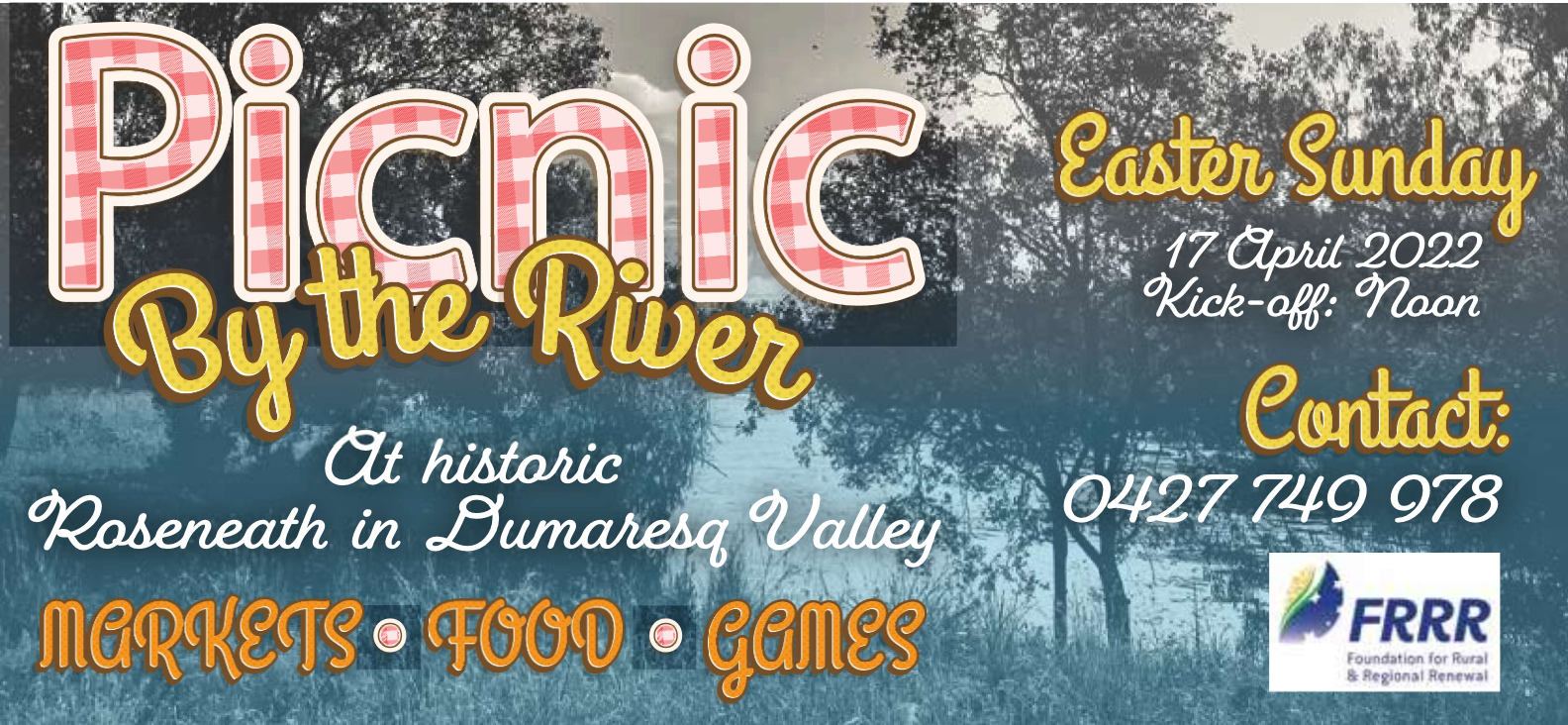 Picnic By The River Easter Sunday Tenterfield Shire Council