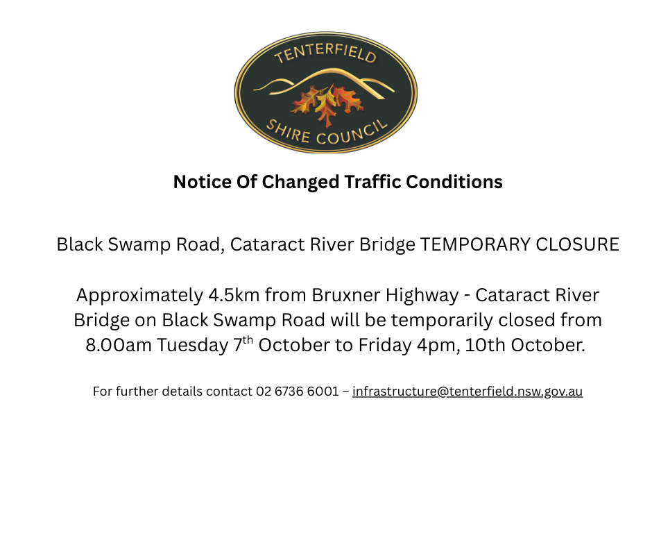 Cataract River Bridge Load Limit (2)